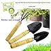 Garden Plant Tools Sets Kids Toy Mini 3pcs Spade Shovels Rakes Bonsai Hand Transplanting Miniature Planting Succulent Fairy indoor outdoor Care Gardening Gifts