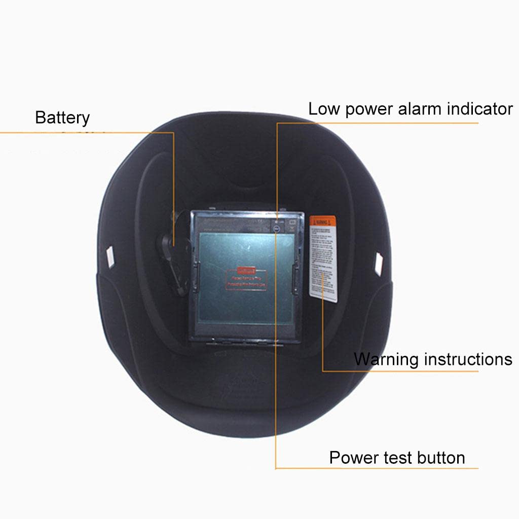 Casco de soldadura de oscurecimiento automático para soldadura ARC MIG