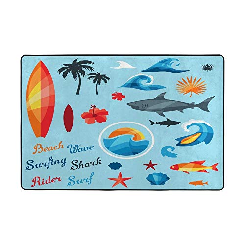 Grand tapis de sol antidérapant lavable pour décoration intérieure - 2