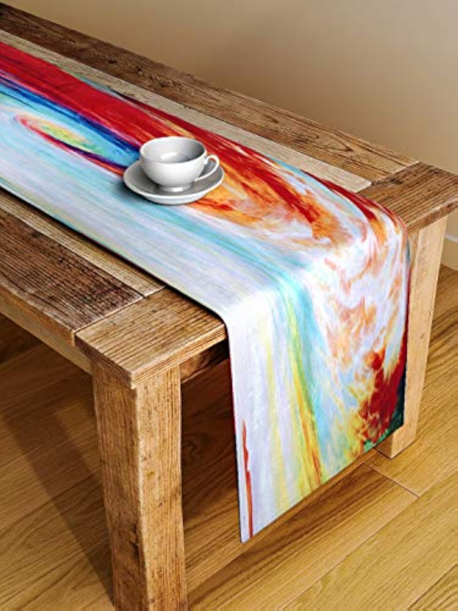 Galaxy Pattern Table Runner, Washable for Dining Table