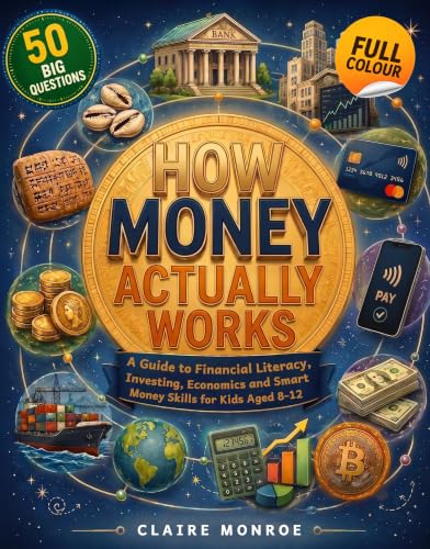 How Money Actually Works: A Guide to Financial Literacy, Investing, Economics and Smart Money Skills for Kids Aged 8-12 | Full-Color Illustrated Edition (How Things Work)