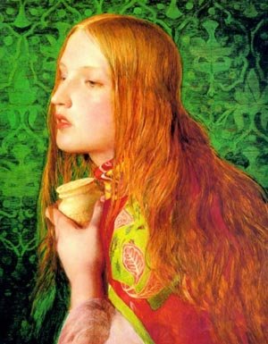 Peinture à l'huile reproductions de Sandys tableau Frederick Sandys 12x16