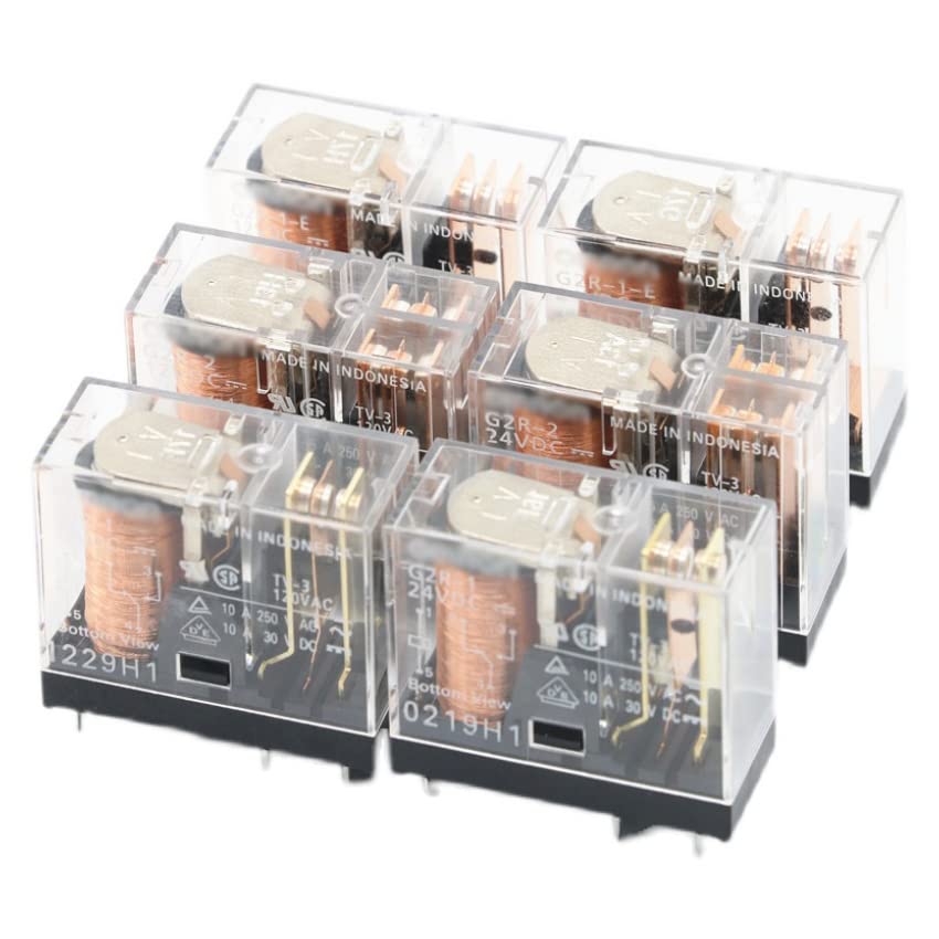 Amazon.co.jp: G2R 10個入りセット リレー (G2R-2 DC24V): DIY Amazon.co.jp: G2R 10個入りセット リレー (G2R-2 DC24V): DIY