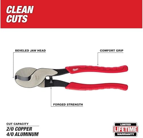 Miniatura 8 de Milwaukee 48-22-6104 Alicates de corte, 20, 40, 2.13 in L
