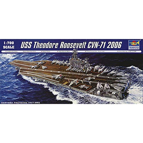Trumpeter 05754 USS Theodore Roosevelt CVN 71 maquette historique haute précision