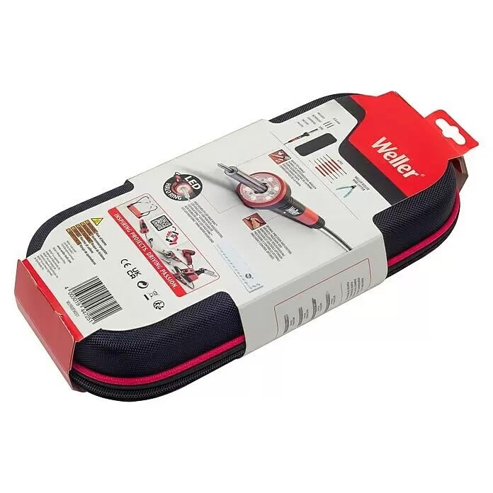 Weller Consumer WLPROESKEU1 Elektronische Löt Set, mit LED Halo Ring, 12 Teilige