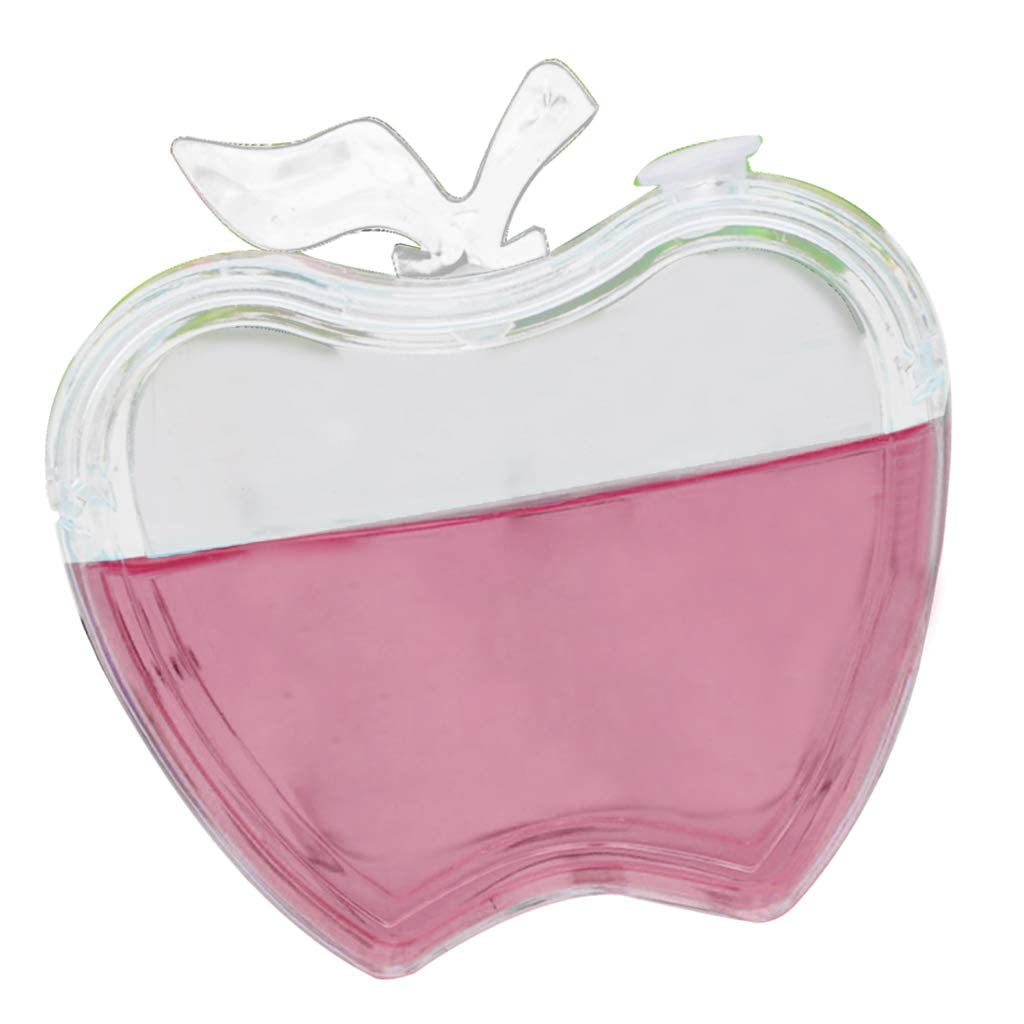 GQCQGSApple Shape Ant Farm Home Social Structure Kids Toys Behavior of Ants Maze - Pink, as described