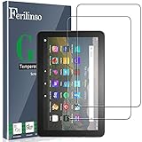 Ferilinso [2 Pack] for All-New Fire HD 8 2020 / Fire HD 8 Plus/Fire HD 8 Kids/Fire HD 8 Kids Pro 2021 Released Screen Protector, Case Friendly, Tempered Glass High Definition 9H Hardness
