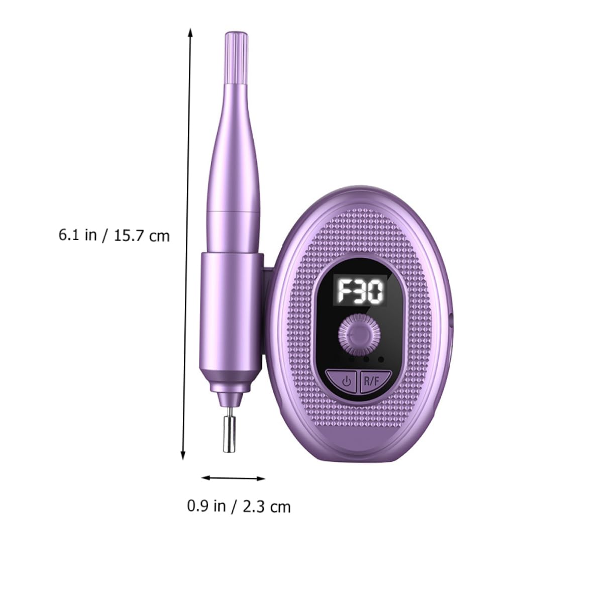 MERRYHAPY 1set Electric Manicure Nail Drill Machine Portable Polishing Tool for Nails Professional File Speed and Low Noise for Home Use and Technicians