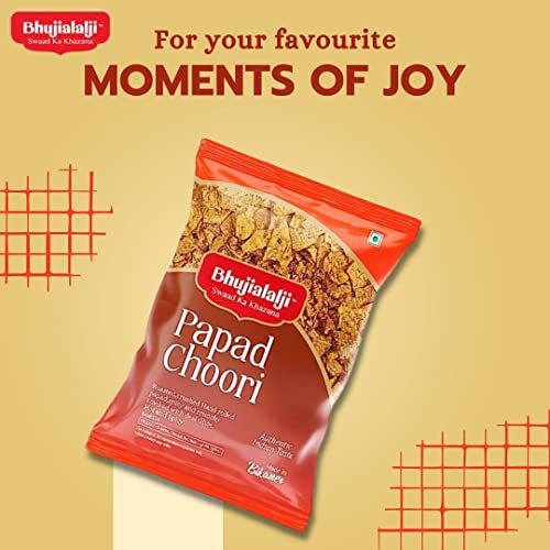Image of Bhujialalji (Combo pack of 5) 750g | Ratlami Sev | Mota bhujia | Papad choori | Kara boondi | Chana jor | Rajasthani Namkeen | indian Spices | Indian Tea Time Fresh & Mixture | Ready to eat