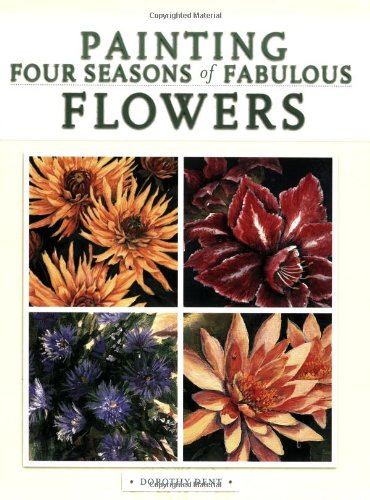 Toile Four Seasons Of Fabulous Flowers en haute définition sur châssis bois