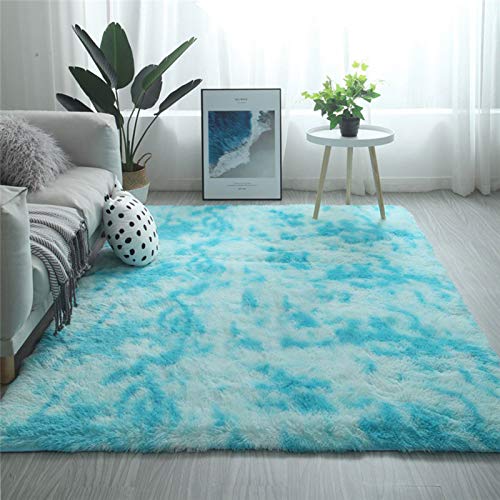 Tapis Chambre Shaggy Tapis à Poils Longs Moelleux Tapis De Sol Grand pour Couloir Chambre Tapis Shaggy Longues Soft Tapis Pour Salon Tapis Antidérapant Intérieur Moelleux Pour Salon Chambre Enfants Cover
