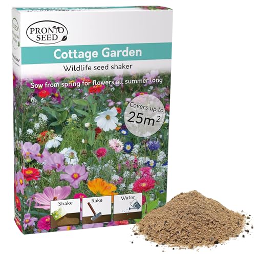Pronto Seed Wildflower Seeds UK - Cottage Garden Mix