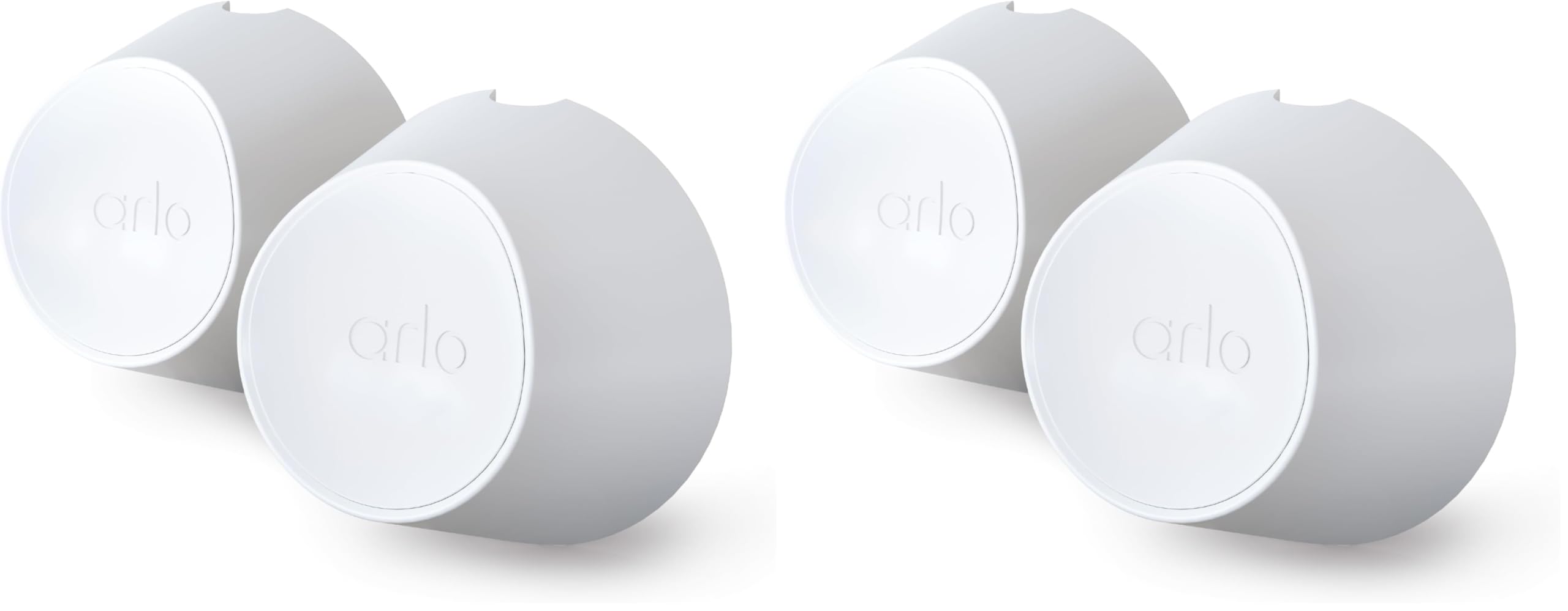 Soportes magnéticos Arlo blancos para cámaras Ultra y Pro, pack de 2 accesorios VMA5000