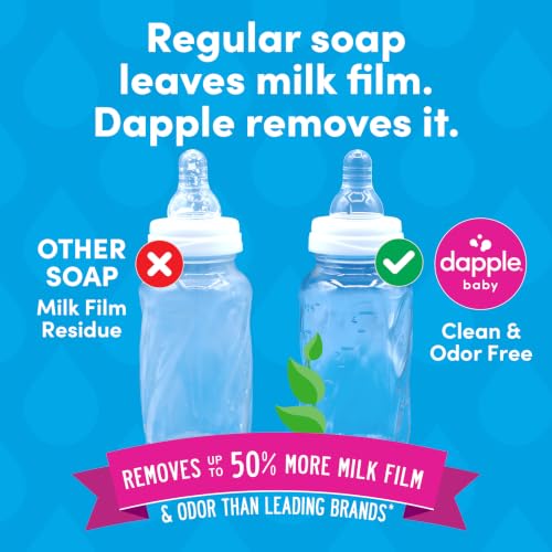 Image of Dapple Baby - Fragrance-Free Foaming Bottle & Dish Spray - 16.9oz (2 Pk)