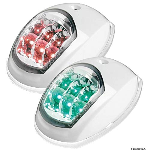 Luce Di Via Poppa 135° Evoled In Abs Bianco (Blister)