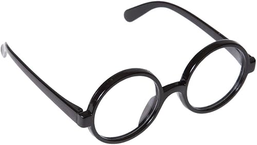 Star Power - Gafas de montura redonda para hombre color negro talla única lentes de 2 pulgadas