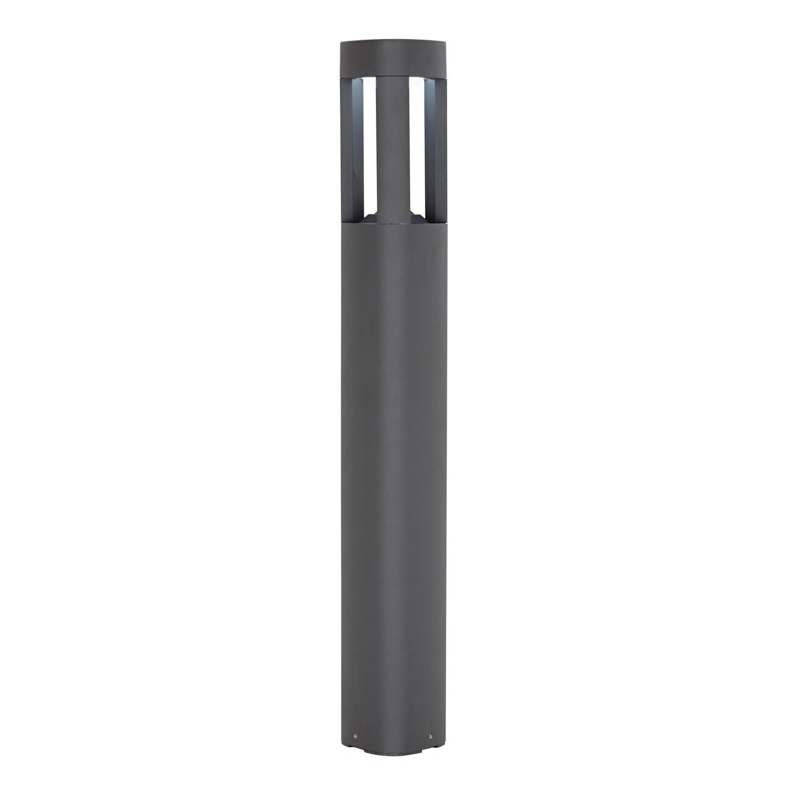 Endon Grey Saxby Tribeca 9W Die Cast Aluminium Ip54 Outdoor Garden Smd Led Bollard Light