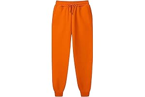 Ultra-Comfy Orange Joggers: The Perfect Blend of Style and Comfort