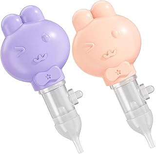 Toyvian 2 Pçs Aspirador De Muco Nasal Aspirador Nasal Manual Aspirador Nasal Infantil Aspirador Nasal Manual Aspirador Nasal Recém-Nascido Aspirador Nasal Recém-Nascido Aspirador Nasal