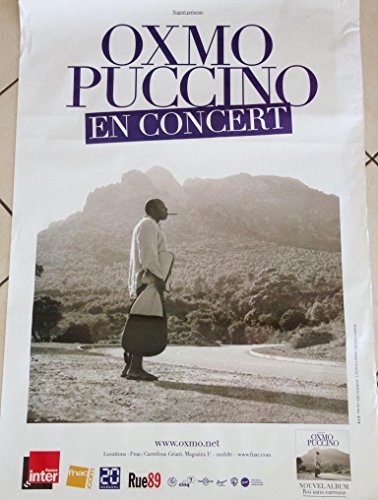 Poster Oxmo Puccino Roi Sans Carrosse grand format pour salon moderne