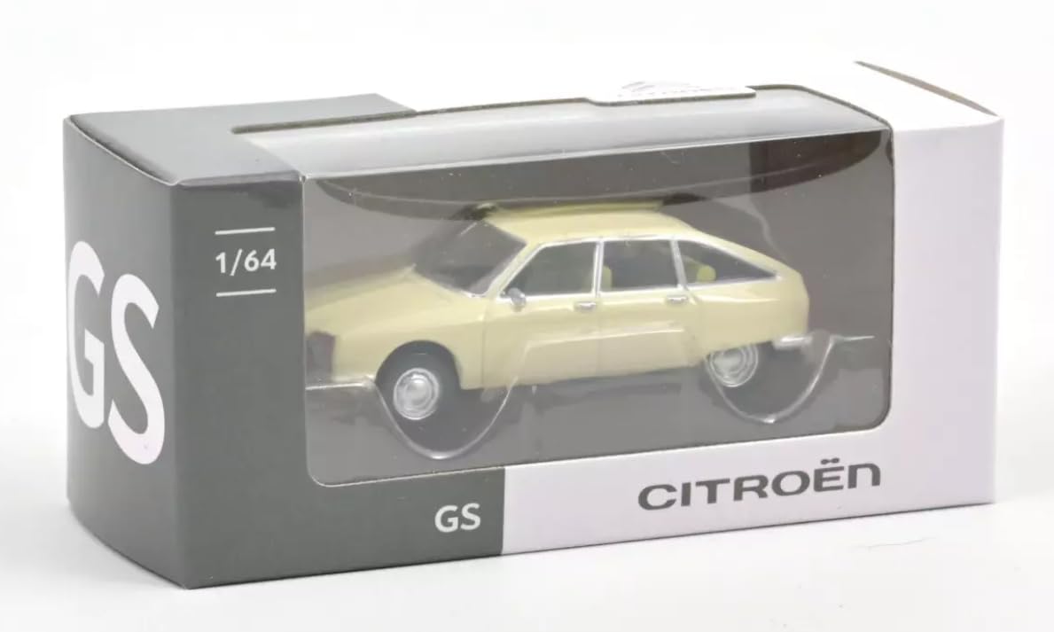 OPO 10 - Model car compatible with Citroën GS 1970 scale 1:64 3 inches 7.5cm Norev - Beige 191514, 7.5 cm - Image 2