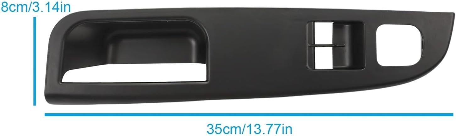 Grab Handles Left Door Handle 1K3868049C75R Replacement Fit for Golf 5 Driver Door 1K3-868-049-C-75R Universal