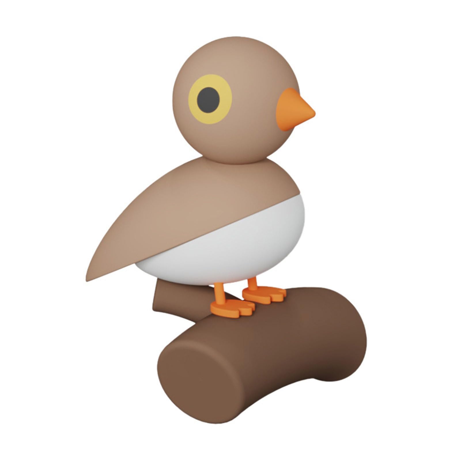 Tsophreniq Bird Shape Night Lamp with Motion Sensors Rechargeable Bedside Decorative Light Creative Atmospheres Enduring Rechargeable Bedside