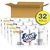Scott 1000 Trusted Clean Toilet Paper, 32 Rolls, Septic-Safe, 1-Ply Toilet Tissue