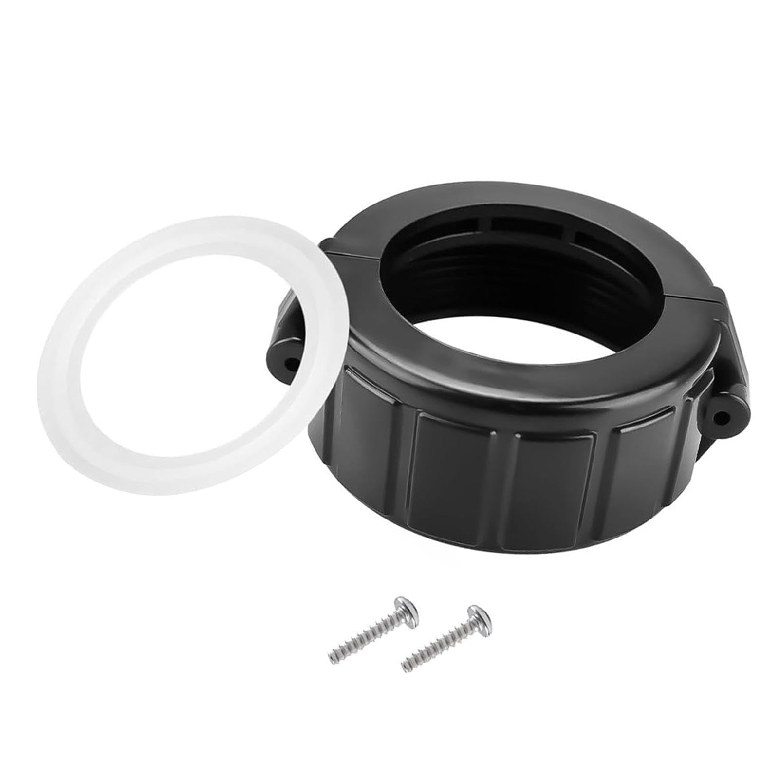 Baoblaze 2" SPA Hot Tub Heater Split Nut Unions with Screws Professional Replacement Part Accessories Adapter Pump Union Split Nut Kit