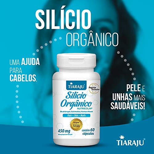 Silício Orgânico - 60 Cápsulas - Tiaraju