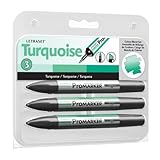 LETRASET ProMarker Colour-Blend (Set of 3), Turquoise