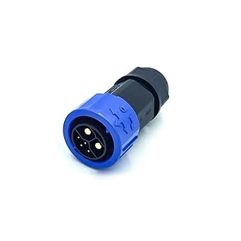 50A 2+4 Charging Plug Waterproof M23 E-Bike Lithium Battery Male Female Connector Outdoor Electric Vehicle Charging Port AdapterPlug