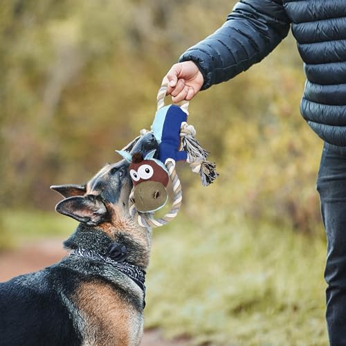 Puhohun 1219 Dog Squeaky Toys For Large Dogs Tug Of War Dog Rope Toy thumb #5