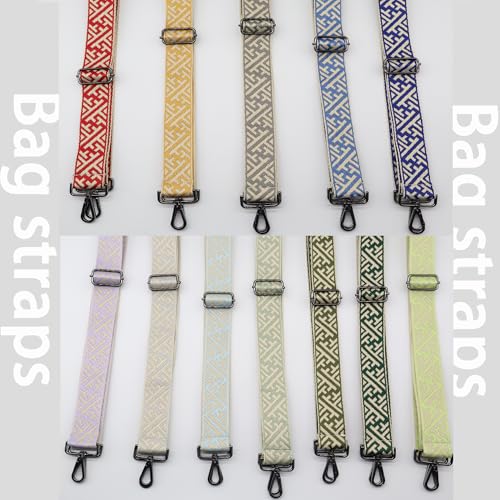 Image of Adjustable Purse Straps - Replacement Shoulder Straps for Bags, Crossbody Purse Strap,and Handbag Bag Strap(55 inchLong)