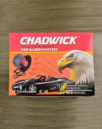 image for CHADWICK Car Horn Siren Alarm,Universal Car Alarm Security Protection 