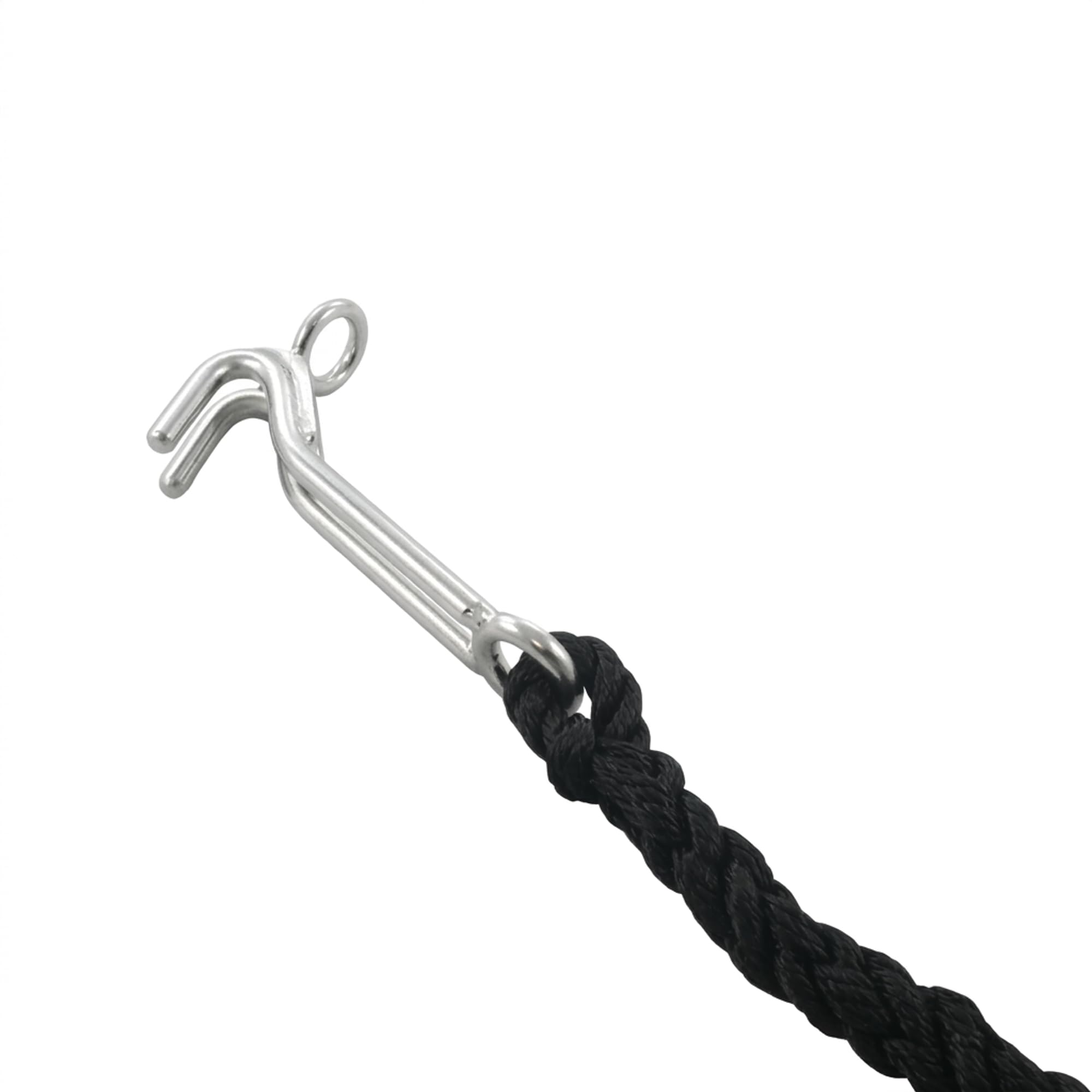 ARBO-INOX Kettenkralle mit Seil Edelstahl