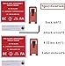 2 sets ELOCK-FA Fire Alarm Lock, E-Series Fire Lockout Kit, Red1