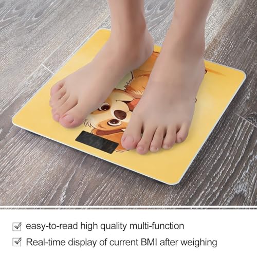 Báscula digital para baño con alta precisión y pantalla LCD miniatura 5