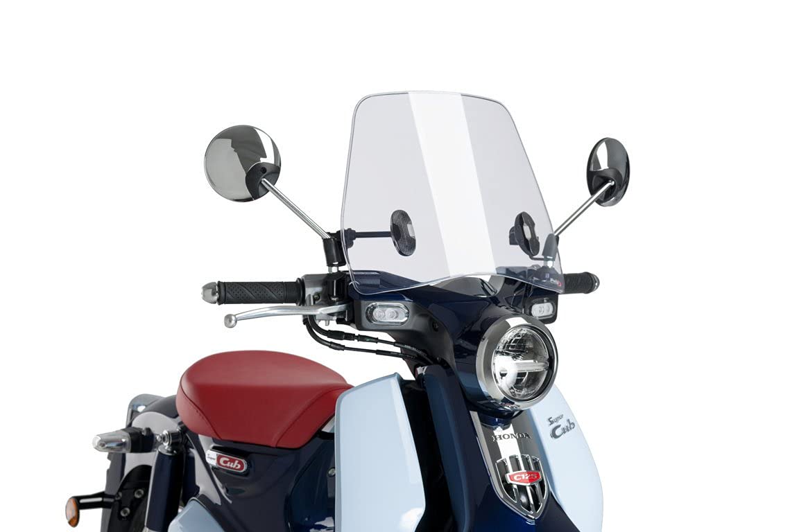 Puig Trafic Screen | Clear | Honda Super Cub C125 2018>Current