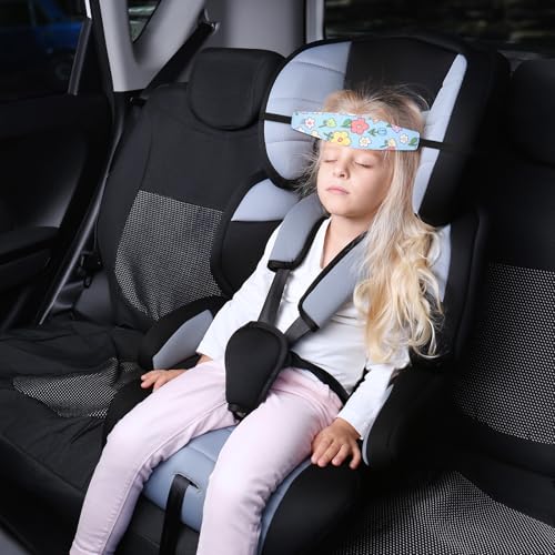 Sangle de bandeau appui-tête pour siège auto bébé et poussette, lot de 2 supports de couchage - 4