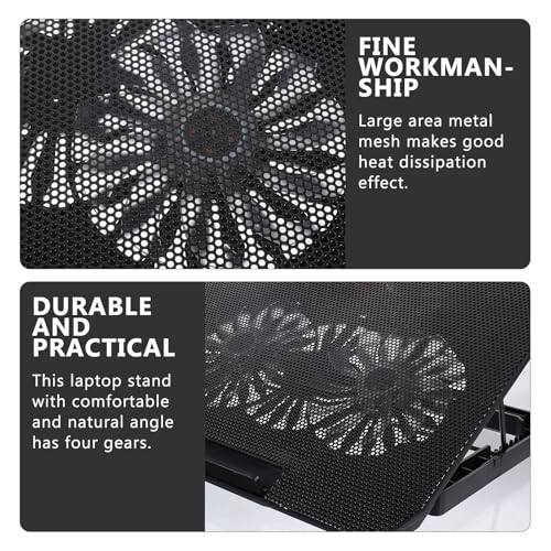 Base refrigerante USB para laptop STAHAD con ventiladores duales miniatura 7