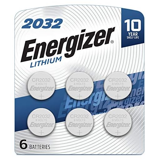 Energizer 2032 Lithium Batteries, 6 Count