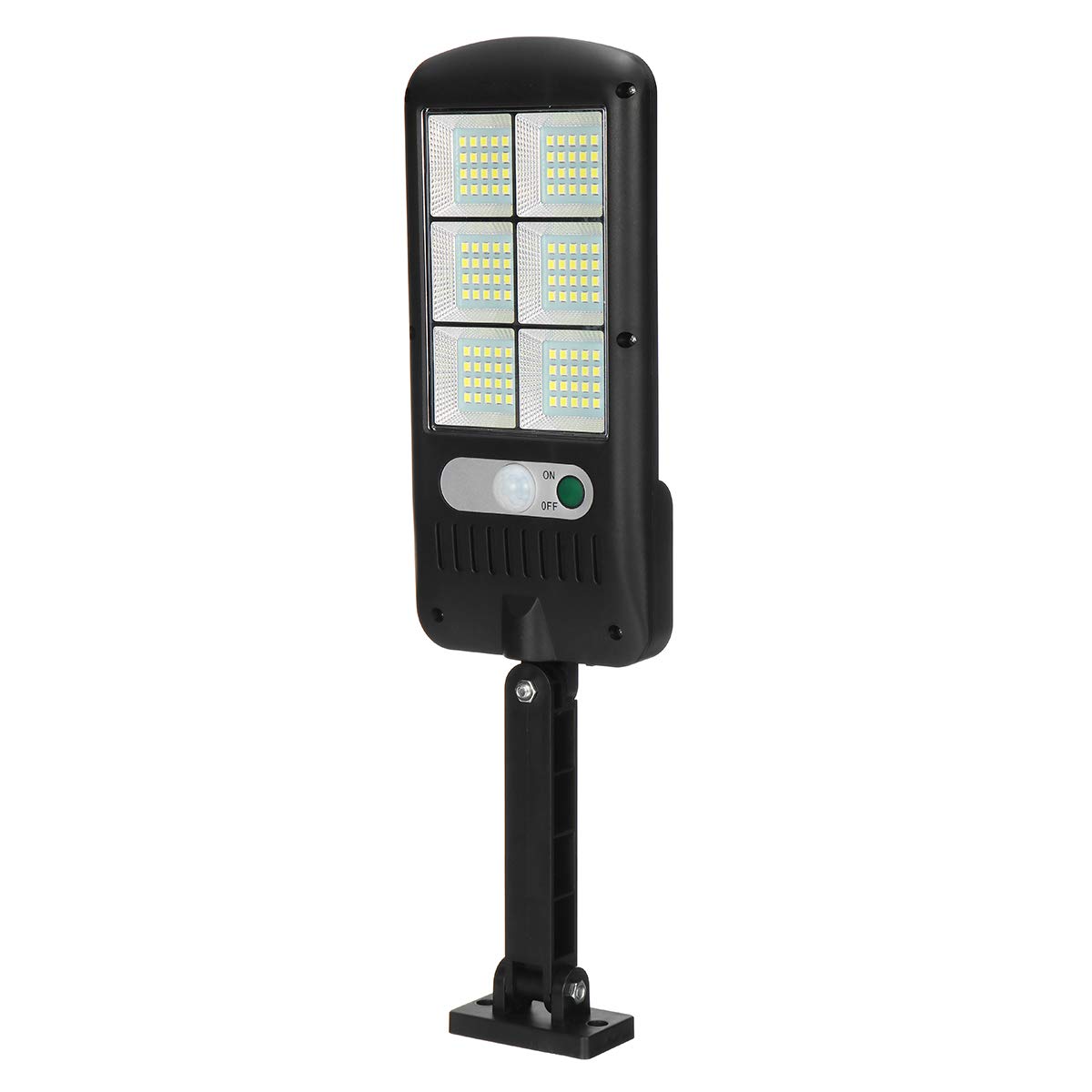 Solarna lampa uliczna 120 LED czujnik ruchu PIR lampa słoneczna IP65 wodoodporne oświetlenie zewnętrzne lampa ogrodowa oświetlenie naścienne Led (2 szt.)