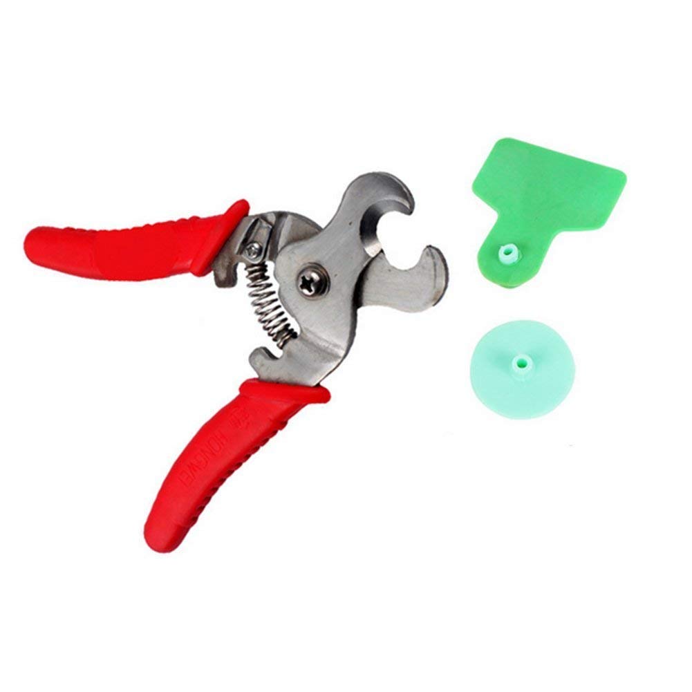 Pinze per Etichette Auricolari per Animali, Pinza Rimuovi Etichette per Bovini Pecore Mucche Capre Maiali Applicatori Pinze Rimuovi (Pinza Stacca Etichette)