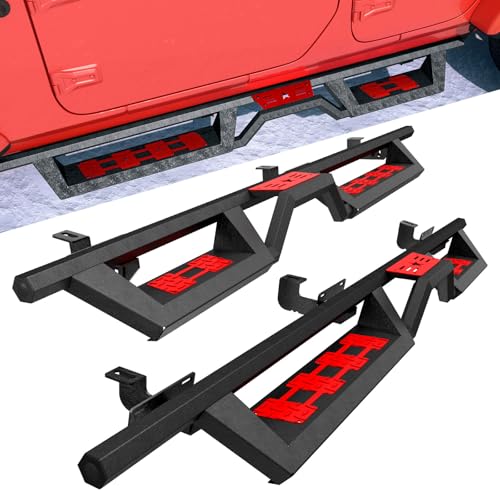 Estribos laterales para Jeep Wrangler JK 2007-2018 miniatura 1