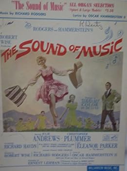 Sheet music The Sound of Music - Selection for All Organs, Spinet & Large Models Book