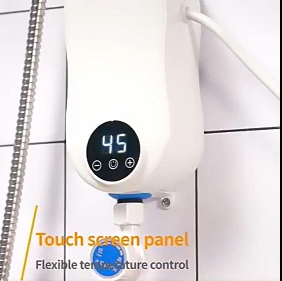 Miniatura 7 de Calentador de agua caliente instantáneo eléctrico Ducha eléctrica sin tanque grifo de agua caliente cocina baño calentador de agua instantáneo grifo