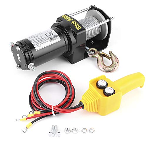 Winche eléctrico 3500 lbs 12V motor cobre puro
