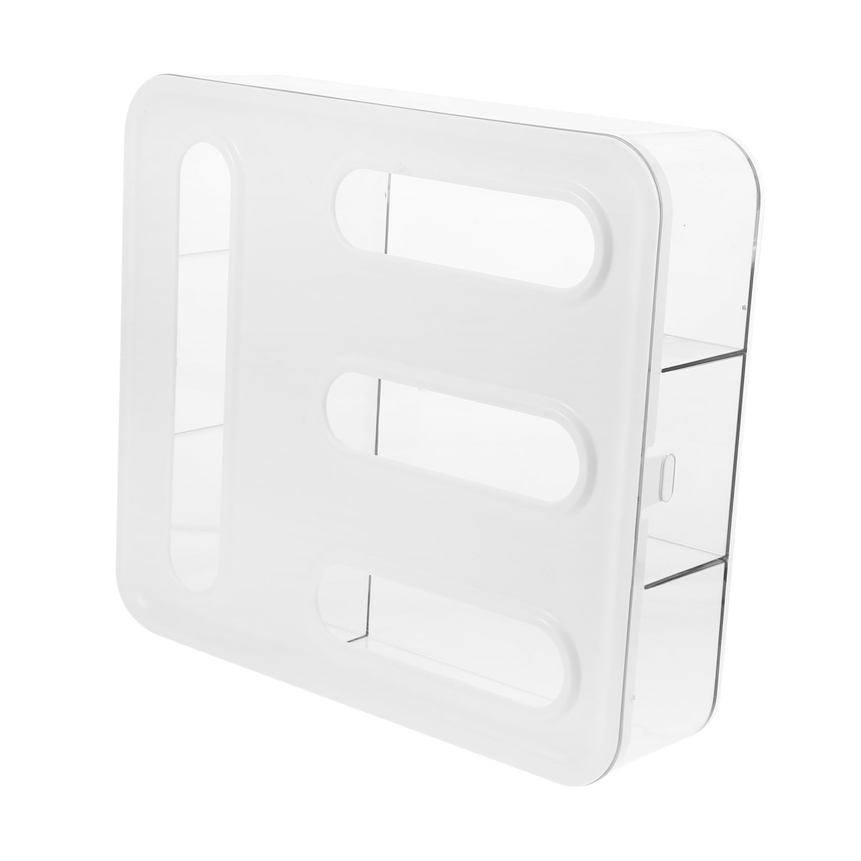 PRETYZOOM Fresh Keeping Bag Storage Box Wall-mounted Multi-grid Organizer Large Capacity Food Storage Bins Dividers